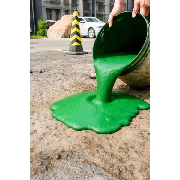 İsonem Jel Beton Çimento Esaslı Kendiliğinden Yayılan Renkli JelBeton