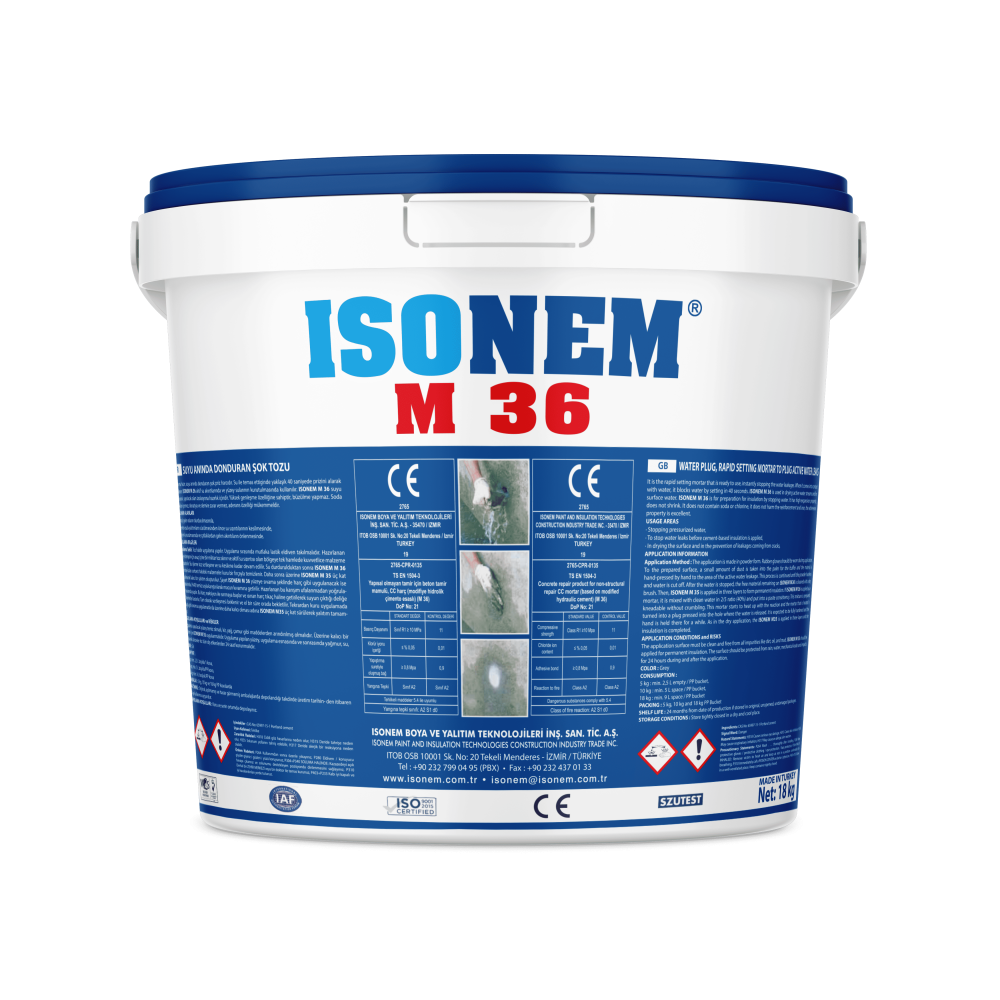 İsonem M36 Suyu Anında Donduran Şok Tozu