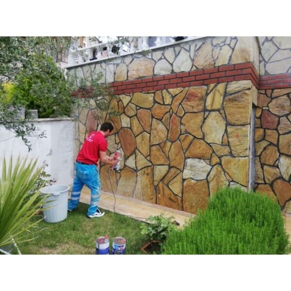 İsonem MS 80 Doğal Görüntüyü Bozmayan Dış Cephe Şeffaf Su Yalıtımı