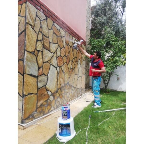 İsonem MS 80 Doğal Görüntüyü Bozmayan Dış Cephe Şeffaf Su Yalıtımı