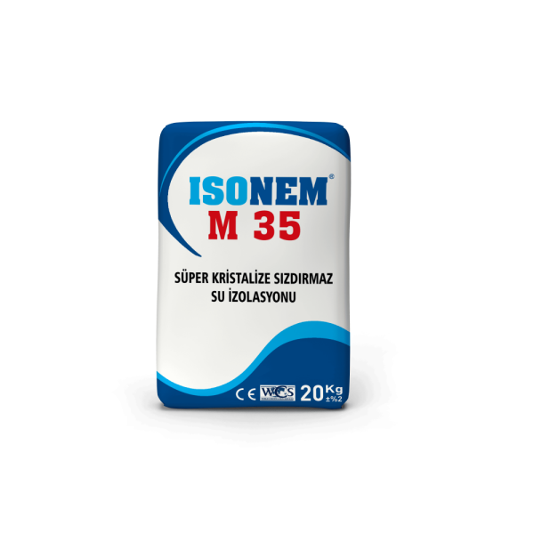 İsonem M 35 Süper Kristalize Sızdırmaz Su Yalıtım