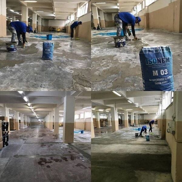 İsonem M 03 Su Geçirimsiz Elastik Tamir Harcı