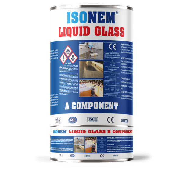 İsonem Liquid Glass Şeffaf Su Yalıtımı