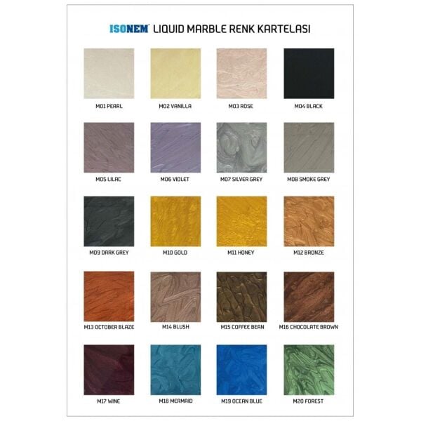 İsonem Liquid Marble Tezgah ve Zemin Kaplama