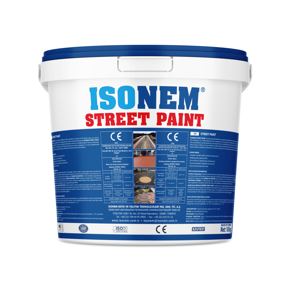İsonem Street Paint Beton Zemin Boyası