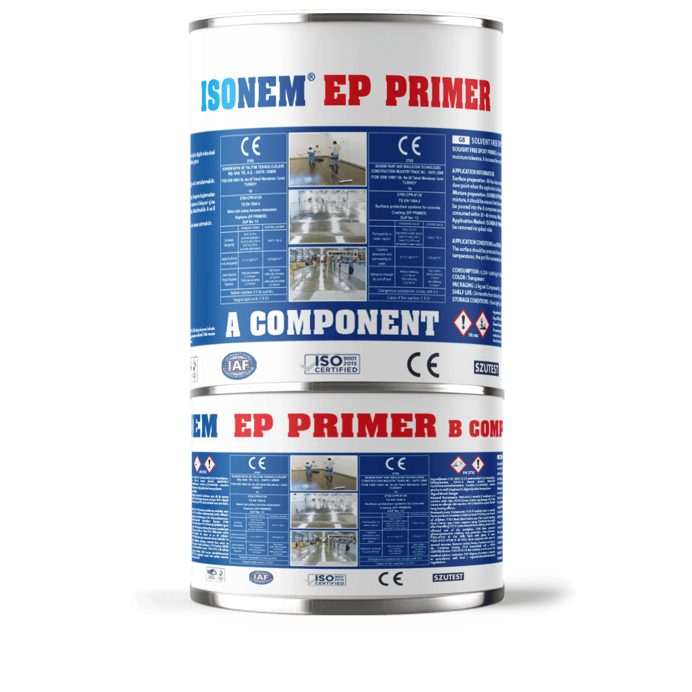 İsonem EP Primer Solventsiz Epoksi Astar