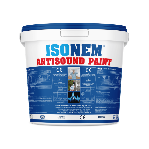İsonem Anti Sound Paint Ses Yalıtım Boyası