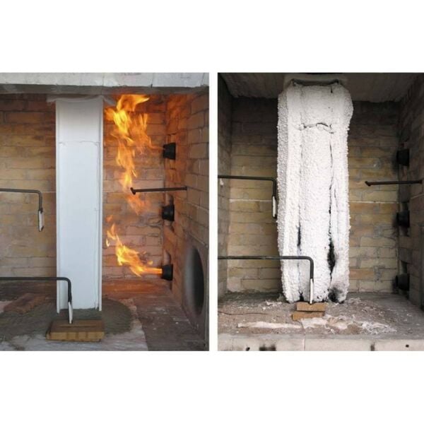 İsonem Anti Fire Paint Plus Çelik, Ahşap ve Beton Yapılar için 120 dk Yangına Dayanıklı Boya