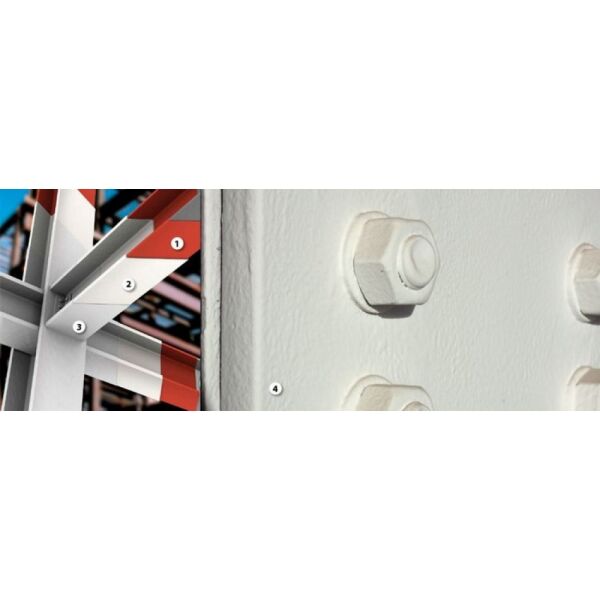 İsonem Anti Fire Paint Plus Çelik, Ahşap ve Beton Yapılar için 120 dk Yangına Dayanıklı Boya